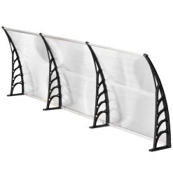 Outsunny Tejadillo De Protección Contra Sol Y Lluvia Para Puertas Ventanas Marquesina De Techo Diseño Moderno Aleación De Aluminio Duradero 90x295x23,5 Cm Transparente 23 Outsunny Tejadillo De Protección Contra Sol Y Lluvia Para Puertas Ventanas Marquesina De Techo Diseño Moderno Aleación De Aluminio Duradero 90x295x23,5 Cm Transparente -Tienda de muebles de jardín 7b410f274c825e64aa5f1f5c6f51ef4dc6d17b13 f6ee44534e9f42a3b6fe4aeba2a952ae