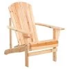 Outsunny Silla Adirondack De Madera Silla De Jardín Con Reposabrazos Y Respaldo Alto Para Terraza Balcón Exterior 72,5x97x93 Cm Natural -Tienda de muebles de jardín 7b88d05199f781c12d20b5375076035ddf5380dc f44a9e04a25342f48e777e953435c1aa