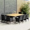 Juego De Comedor De Jardín 11 Piezas Ratán Sintético Gris VidaXL -Tienda de muebles de jardín 7cad939b989bc9806ac5eeb556bf50555c24473d ebf2a99eb8194adcb0ef969b491a6c38