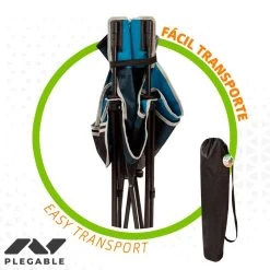 Hamaca Silla Aktive Azul 152 X 75 X 54 Cm -Tienda de muebles de jardín 7e0ebfa35a16388537fcce31a3e6b5edc1d1022e 44c79ef102f84221b1cc17d60b36d512