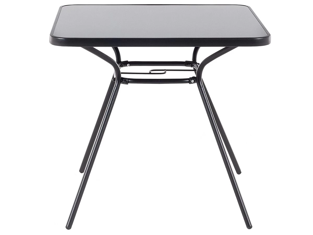 Mesa De Exterior En Acero Negro 80x80 Cm LIVO 10 Mesa De Exterior En Acero Negro 80x80 Cm LIVO - Imagen 8