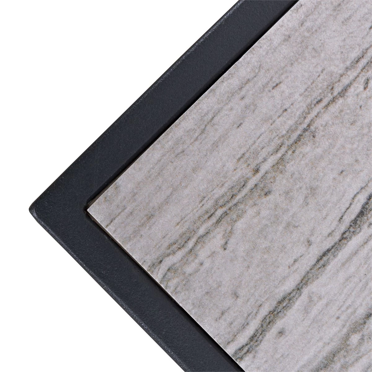 Outsunny Conjunto De Muebles De Jardín 3 Piezas Juego De 2 Sillas Y Mesa Con Encimera De Cristal Templado Efecto Mármol Terraza Piscina 53,5x80,5x76 Cm Gris 10 Outsunny Conjunto De Muebles De Jardín 3 Piezas Juego De 2 Sillas Y Mesa Con Encimera De Cristal Templado Efecto Mármol Terraza Piscina 53,5x80,5x76 Cm Gris - Imagen 8