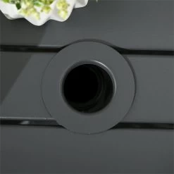 Outsunny Mesa De Jardín Cuadrada Mesa De Centro De Patio Con Orificio Para Sombrillas De Ø45 Mm Mesa Auxiliar Con Marco De Acero 51x51x51 Cm Gris -Tienda de muebles de jardín 7eecfb4a945809bfead4cd3ee2d7527341786812 730c4ad62d574999ad378d72dbb0c274