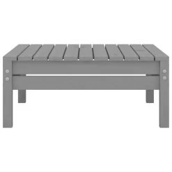 Reposapiés De Jardín De Madera Maciza De Pino Gris VidaXL -Tienda de muebles de jardín 8039113ae1a393f18fd1e5ff5fb1a23105e048f2 4d16a9c9b6034ab8bb6f93246ac1ab65