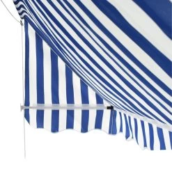 Toldo Para Bar 400x120 Cm Azul Y Blanco VidaXL -Tienda de muebles de jardín 80daf08a00a1aa6dda0ddad2a3ee0f06cdd2f3f2 a3ce8ce857364e7ab0191084eb4e151a
