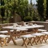 Conjunto De Comedor De Jardín De 8 Plazas De Cemento Blanco/madera Clara OLBIA -Tienda de muebles de jardín 8172b1aff4f3a6652ea35a7cd803e952ffb4c920 da494a69466541cd8dbcbf7ec98ae1af