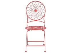 Conjunto De Balcón 2 Plazas De Metal Rojo SCARIO -Tienda de muebles de jardín 81a53b2bdefc81ab21f4c5fd5eb0197bbb512df9 457d2455e557430a8f11e9f74d650f04