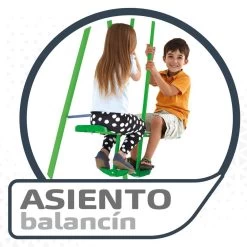 Columpio Doble Con Balancín Aktive Sports -Tienda de muebles de jardín 82bab30e204cd7da356ac4f9833b2d357056fd8b a4eed46cc1cb446baf0478b4a77388a9