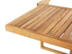 Mesa De Jardín De Madera De Acacia Clara 60 X 40 Cm UDINE -Tienda de muebles de jardín 82c9ff5f016e356783ff987e4dd5d50f0636d4f4 277b94202cbb4a5cb5cebc14826bd52a