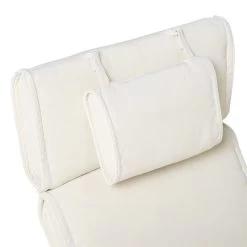 Outsunny Cojín Para Tumbona De Exterior 198x53x5 Cm Desenfundable Y Lavable Con Reposacabezas Extraíble Colchoneta Plegable De Algodón Para Silla Reclinable De Jardín Crema -Tienda de muebles de jardín 848de1ec73d12a7d1b16f67305b4391b4b299e60 bf4e9914492f4269a7343bcb3c3ae6e6