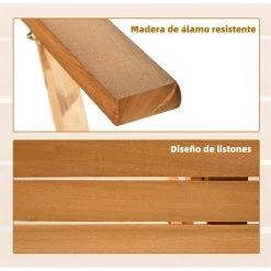 Outsunny Conjunto De Jardín De Madera Plegable 7 Piezas Mesa De Comedor 160x85x72 Cm Con Agujero Para Sombrilla Ø38mm 6 Sillas 60x55x91 Cm Para Terraza Balcón Exterior Teca -Tienda de muebles de jardín 8808ceb22739f8b2590bc6925e7b1ddfd78a5def 16118e4d2ddf42e3a3bc67c1c9dbb71d