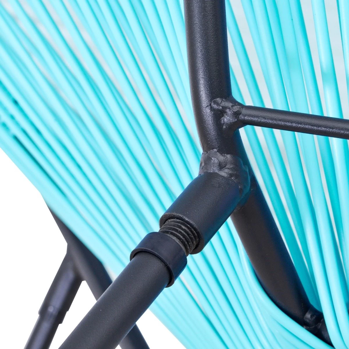 Outsunny Conjunto De 2 Sillas De Jardín De Ratán Pack 2 Sillas Acapulco Forma Ovalada Con Reposabrazos Respaldo Alto Interior Exterior 73x77x87 Cm Turquesa 12 Outsunny Conjunto De 2 Sillas De Jardín De Ratán Pack 2 Sillas Acapulco Forma Ovalada Con Reposabrazos Respaldo Alto Interior Exterior 73x77x87 Cm Turquesa - Imagen 10