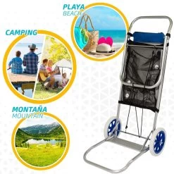 Carro Multiusos Playa Aluminio Aktive -Tienda de muebles de jardín 88773b580f0afdf9863d7240d06daa72ca802e03 0c44862fa2a6469ebb03428122599330