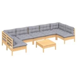Juego De Muebles De Jardín 8 Pzas Y Cojines Madera Maciza Pino VidaXL -Tienda de muebles de jardín 88887dffb367c66b6a270c416b99fad6d55a9145 a8e37ff281294e8dbc78ffac929626c6
