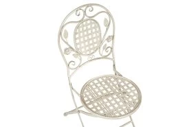 Conjunto De 4 Sillas De Balcón Blanco Crema BIVIO -Tienda de muebles de jardín 888c0bee22c9a92a8b5b37115c917683e1b9de42 b6ad97d1ef314b2c9da9ef36b03c9e7e