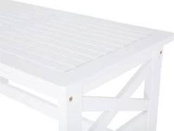 Mesa De Jardín De Madera De Acacia Blanca 100 X 55 Cm BALTIC -Tienda de muebles de jardín 8aa3f69747d8501717e64135141eb434c0fc977e 68bfd0aa876345de9342e87c3603fe2e
