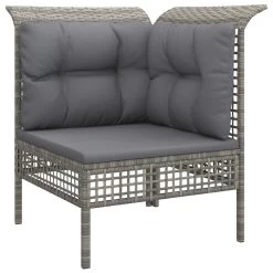 Set De Muebles De Jardín 8 Pzas Y Cojines Ratán Sintético Gris VidaXL -Tienda de muebles de jardín 8ab5875ff122dd1caa7cfcaa5a75caa7b6a668de 02c7afe1579440709ffad26d7145474b