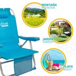 Silla Mochila Plegable Aluminio Aktive Beach 5 Posiciones -Tienda de muebles de jardín 8c03cf6cce2f98f79106c67e5ee19cbfabd53135 6ccf71cf1a2248289308031aa48c18f2
