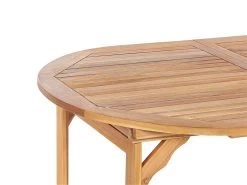 Mesa De Jardín Extensible De Madera De Acacia Clara 160/220 X 100 Cm MAUI -Tienda de muebles de jardín 8c8747cf65c0252f2d51d4df88a6e61b5e11a76a 88b4bc6a4bb64533be976aefda92d557 1
