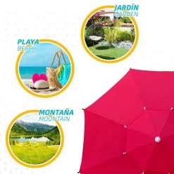 Sombrilla Octogonal 280 Cm Doble Techo Y Protección UV35 +Aktive Beach 14 Sombrilla Octogonal 280 Cm Doble Techo Y Protección UV35 +Aktive Beach -Tienda de muebles de jardín 8cf815824c40b51e55a6190aecfa2bc75787f0ba 2ffbfa1cf1074e7481671183e50dda0a