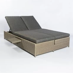 BARI DOBLE Tumbona Multiposiciones Gris -Tienda de muebles de jardín 8d54505a36e2de21a2a78b6e013a0d69381c2094 767964 2