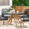 Conjunto De Jardín De Cemento Reforzado Mesa 90 X 90 Cm Con 4 Sillas Gris/negro OLBIA 1 Conjunto De Jardín De Cemento Reforzado Mesa 90 X 90 Cm Con 4 Sillas Gris/negro OLBIA -Tienda de muebles de jardín 8e2b42a4610174a722feabab291fbcb512fdffcf 65b9375570914b2681a3f7132a2104a1