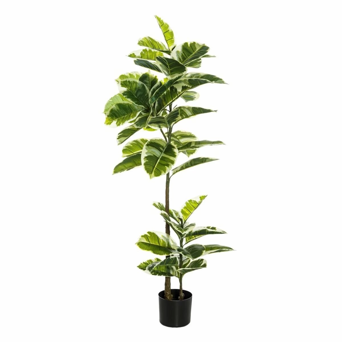 Planta Decorativa 47 X 47 X 132 Cm Verde PVC Roble 3 Planta Decorativa 47 X 47 X 132 Cm Verde PVC Roble