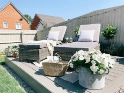 Tumbona De Jardín En Ratán Gris TURIN II -Tienda de muebles de jardín 8fa6852ac0fe45a260cb2ad630571475b95600ee 4db80555eeeb4f99bcafe3146f9e5e67