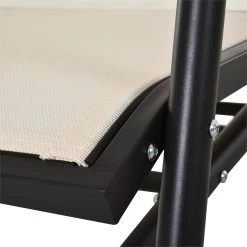 Outsunny Banco Balancín De 2 Plazas Silla Mecedora De Jardín Tubo De Metal Y Tela Texteline Transpirable Para Exterior Carga Máx. 200 Kg 120x70x85 Cm Beige 24 Outsunny Banco Balancín De 2 Plazas Silla Mecedora De Jardín Tubo De Metal Y Tela Texteline Transpirable Para Exterior Carga Máx. 200 Kg 120x70x85 Cm Beige -Tienda de muebles de jardín 9054365a2b72802ceb0ef123f999a548f5246eed 35ba1238b3c94e1c9188b871a79d20ca