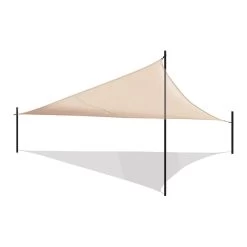 Acomoda Textil – Toldo Vela De Sombra Triangular. (Beige, 2x2x2m)
