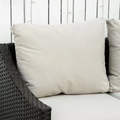 Outsunny Sofá De Ratán De 2 Plazas Sofá De Jardín Exterior Con Cojines Acolchados Almohadas Con Cremallera Y Pies Ajustables Para Terraza Balcón Patio 132x70x74 Cm Marrón -Tienda de muebles de jardín 92970358e76473e0b98a660179ed974d130c2003 841e4bc577c04b1faa835f027afd4d09