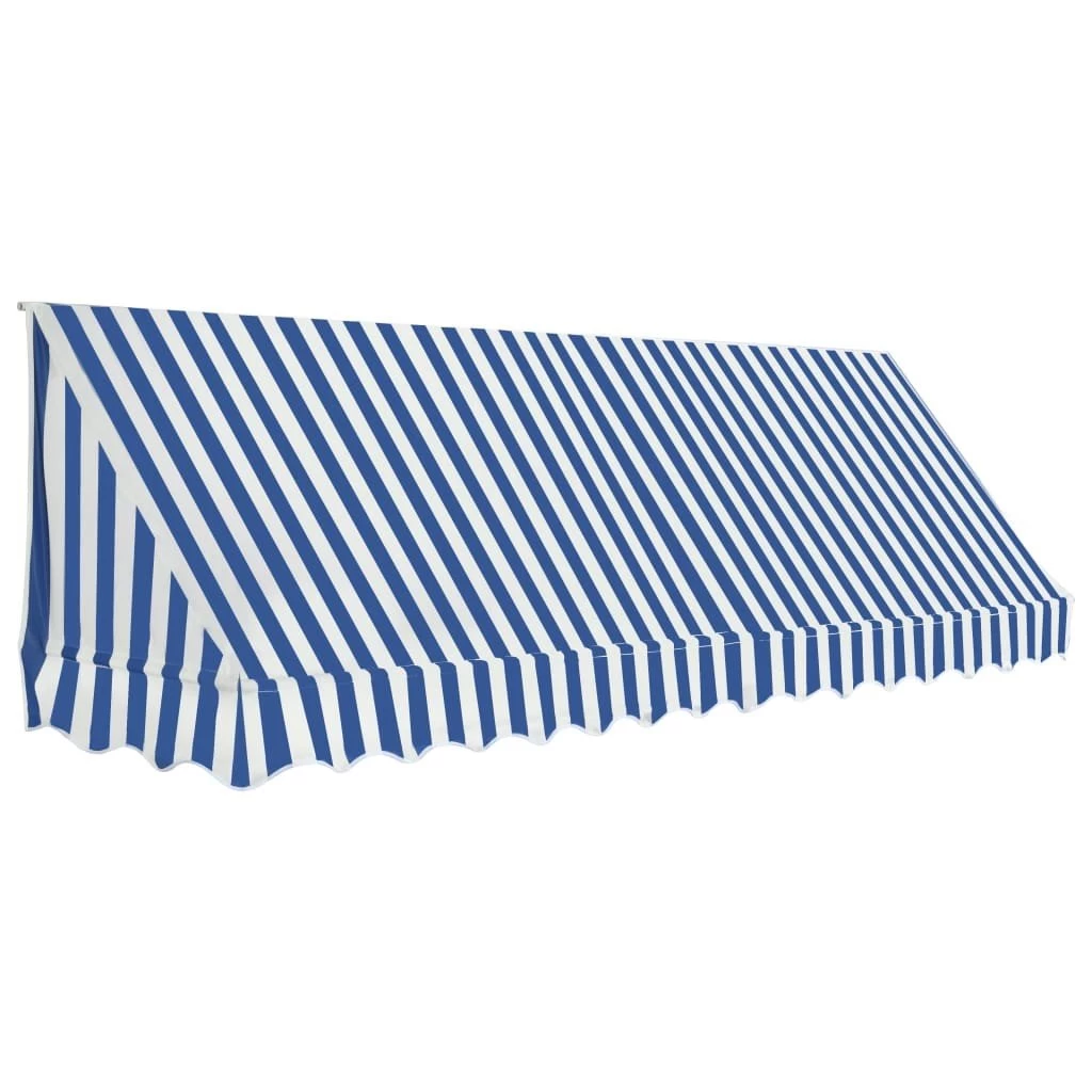 Toldo Para Bar 350x120 Cm Azul Y Blanco VidaXL 3 Toldo Para Bar 350x120 Cm Azul Y Blanco VidaXL