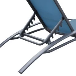 Juego De 2 Tumbonas GALAPAGOS De Textileno Y Aluminio Gris Antracita -Tienda de muebles de jardín 95b881fd0325fed89e171e55f30dd57944ffeae1 b7c4b9080e4c421896e74ccc387d35f0