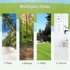 Outsunny Hamaca De Algodón Para Jardín 200x150 Cm Hamaca Colgante Portátil Carga Máx. 180 Kg Para Acampar Piscina Camping Rayas Multicolor -Tienda de muebles de jardín 96812a65f53c70711ceb8bd6d592edffd5713e7c 449eae211aa242279866d81866275601