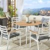 Mesa De Jardín De Madera Plástica Clara/blanco ø 105 Cm CAVOLI -Tienda de muebles de jardín 977ff5db0e287528fedef4a5aa01abd9e21b1fd1 9830e097d9734cf4bb2b68693e0afa01