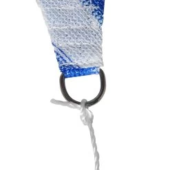 Outsunny Toldo Vela De Sombra Triangular 5x5x5 M HDPE Transpirable De Protección UV Con Anillos Y Cuerdas Para Patio Jardín Piscina Terraza Cochera Azul Y Blanco -Tienda de muebles de jardín 97a189d2cb468cdf3478adb1f80e89c66bb7b764 4a9d43268a4d47e9a7cd8720b43bc89a