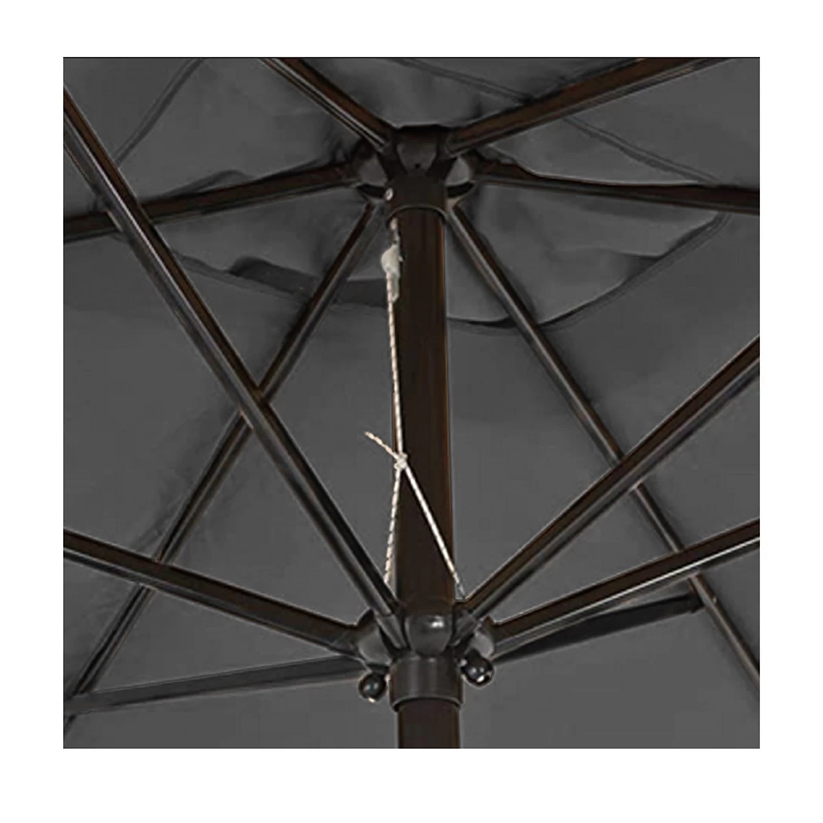 Acomoda Textil – Sombrilla De Jardín Con Forro Anti UV. (Antracita) 5 Acomoda Textil – Sombrilla De Jardín Con Forro Anti UV. (Antracita) - Imagen 3