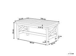 Mesa De Jardín Madera Blanca 100 X 55 Cm BALTIC II -Tienda de muebles de jardín 9ced92830ba661a41d05e7f844ca9e58be36fa9a fcad73a5da504b41a4e762706b0f380f