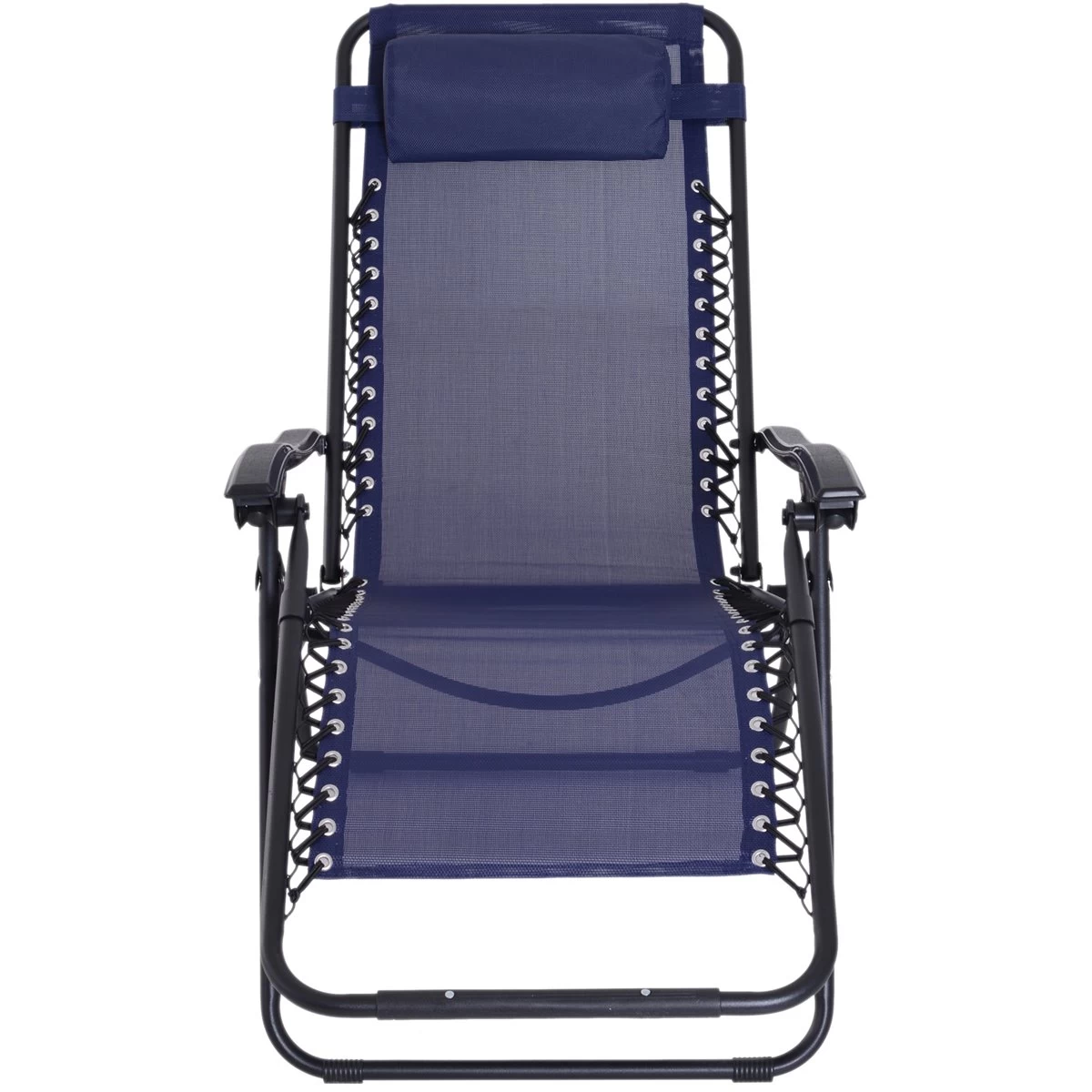 Outsunny Tumbona Plegable De Jardín Silla Gravedad Cero Sillón De Playa Relajante Texteline Marco Acero Carga 120kg 90x65x110 Cm Azul 13 Outsunny Tumbona Plegable De Jardín Silla Gravedad Cero Sillón De Playa Relajante Texteline Marco Acero Carga 120kg 90x65x110 Cm Azul - Imagen 11