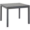 Outsunny Mesa De Jardín Extensible De Aluminio Mesa De Comedor Para Exterior Para 4-6 Personas Carga Max. 70 Kg Para Patio Terraza Balcón 90-180x90x73 Cm Gris -Tienda de muebles de jardín 9f2a7e5dfcdacca01f5f878bb78c33b8e4d01fb1 faaa9e28165b4402bdafc818c2d43e8e