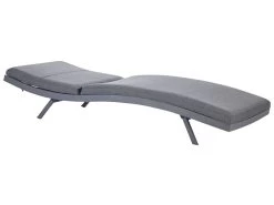 Tumbona Reclinable De Metal/textil Trenzado Gris Oscuro AMELIA -Tienda de muebles de jardín 9f385c2ccfc24a187fe17dfab019604964416146 74e6e085c30142a392be70951a617210