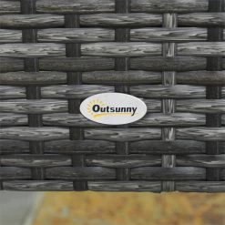 Outsunny Conjunto De 4 Muebles De Jardín De Ratán Con 2 Sofás Dobles Mesa Central Mesa Con Arcón Cojines Extraíbles Para Terraza Exterior 132x69x64 Cm Gris -Tienda de muebles de jardín 9f716c547d2ef34d7daa7ced47a126756740e3de 08d539eb65464d9997f62f0f8d904fe2