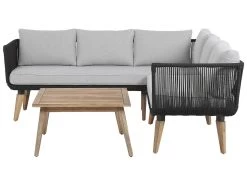 Conjunto De Jardín En Madera De Acacia Gris/marrón ALCAMO -Tienda de muebles de jardín 9f7f3fbbcdd49cc9e2bc88df6d8baceb0366948b dc13ba2e49484f7b88a1c1294a77430b