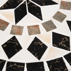 Outsunny Mesa De Jardín Redonda Mesa De Mosaico Con Superficie De Cerámica Y Macro De Metal Carga 50 Kg Para Patio Terraza Exterior Ø60x71 Cm Negro -Tienda de muebles de jardín 9fa3348251a7291069858f57ed75b7c89eb107d3 f11fc0a69496408abd09d20ade47d679