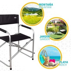 Silla Director Plegable Negra Aktive -Tienda de muebles de jardín a01ced4a595e7edd74574a5283086ce79197a246 5b1b2ab7e1d9476ab4001309471c6467