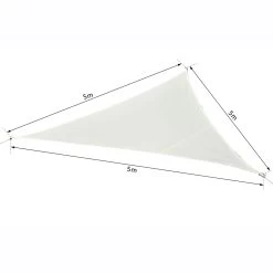 Outsunny Toldo Vela Color Crema Sombrilla Parasol Triangulo Tela De Poliéster Jardin Playa Camping Sombra (varios Colores Y Medidas), Medida 5x5x5 Metros, Color Crema 10 Outsunny Toldo Vela Color Crema Sombrilla Parasol Triangulo Tela De Poliéster Jardin Playa Camping Sombra (varios Colores Y Medidas), Medida 5x5x5 Metros, Color Crema -Tienda de muebles de jardín a076189814e05fabcff8eea8c5ae469b2dfe6fe6 9f4b15f7e6924cc7af8f5ff5af005c13