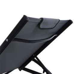 Outsunny Tumbona De Jardín Aluminio Reclinable Con Respaldo Ajustable De 5 Niveles Reposapiés Regulable Y Reposacabezas Extraíble Para Terraza Balcón Exterior 66x152x81 Cm Gris -Tienda de muebles de jardín a1599265e61c92be1e38152aaae0eb73daf073af a22eb2d6ce054cdbbb3287b20ea6d8a4