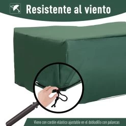 Outsunny Funda Para Muebles De Jardín 245x165x55 Cm Cubierta De Protección De Exterior Con Ojales De Aluminio Y Tela Oxford Impermeable Para Terraza Patio Balcón Verde 13 Outsunny Funda Para Muebles De Jardín 245x165x55 Cm Cubierta De Protección De Exterior Con Ojales De Aluminio Y Tela Oxford Impermeable Para Terraza Patio Balcón Verde -Tienda de muebles de jardín a1a31a1bb13324a82ba540ee2f5ea6df74c1704f 4056f55ea16e46758050dd4b05049f4d