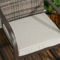 Outsunny Conjunto De Muebles De Jardín De Ratán 3 Piezas Muebles De Patio Incluye 2 Sillas Mecedoras Con Cojines Y Mesa Redonda Para Terraza Césped Balcón Marrón -Tienda de muebles de jardín a2d721a75212d569b6ff3634467c052383d596b0 f9ad5ca187d14174a75d61f8dc6335b6