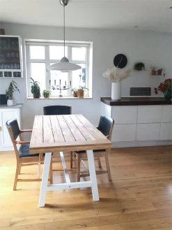 Mesa De Comedor De Madera De Acacia Clara/blanco 170 X 80 Cm SCANIA -Tienda de muebles de jardín a48a5d8cabfae999620c936029c39703b9d1cf67 c2c789dae8fa40ccaf81d699329b91fc 1